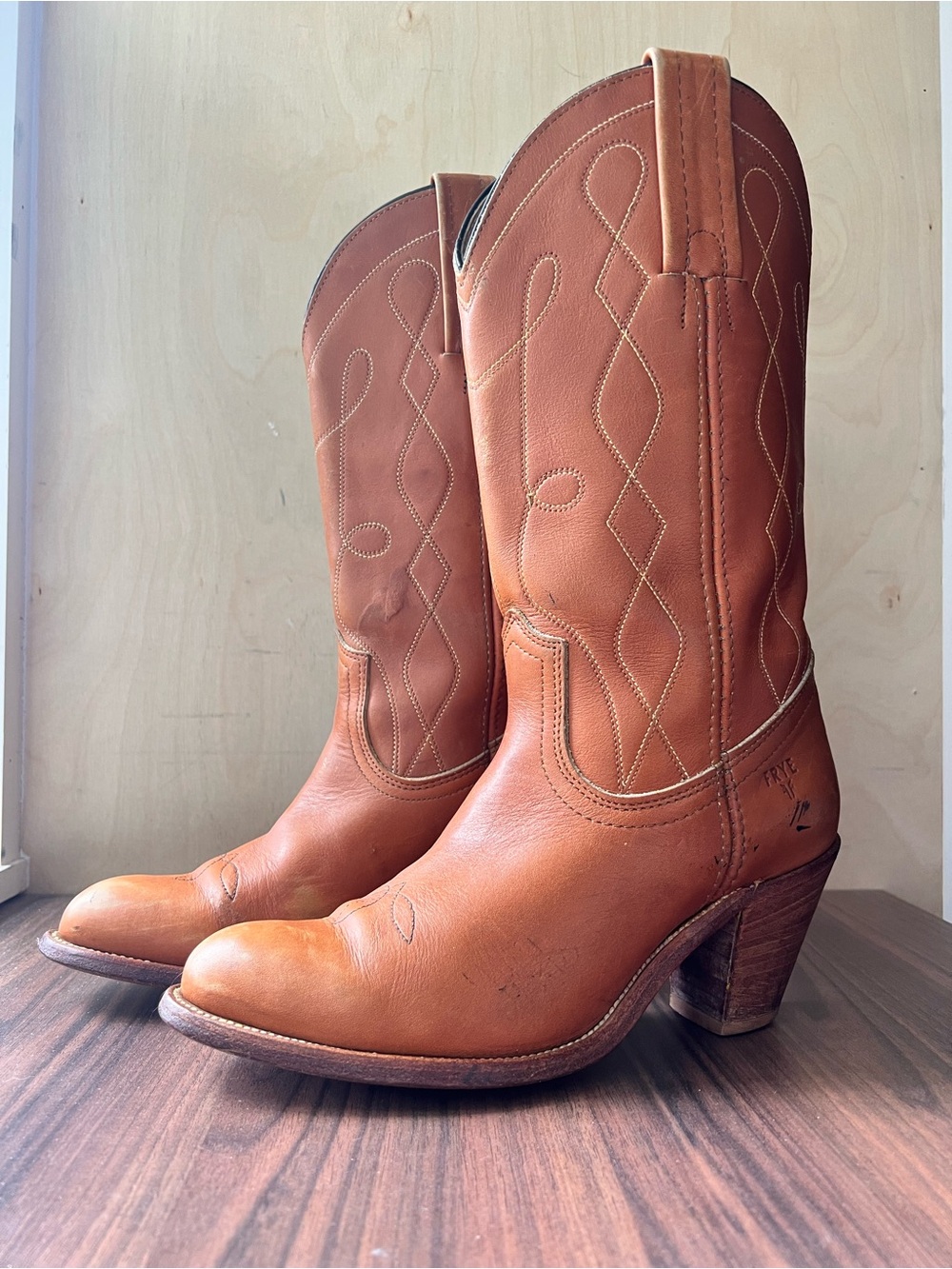 Vintage Frye Cowboy Boots